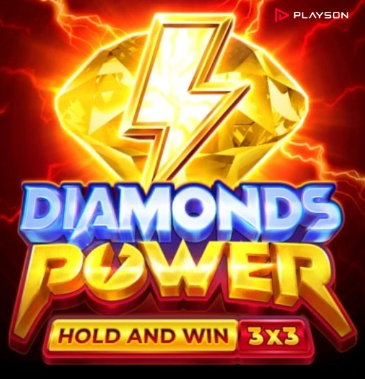 Игровой автомат Diamonds Power от провайдера онлайн-игр для интернет-казино - студии Playson Diamonds Power - cлот для онлайн-казино от провайдера игровых автоматов Playson